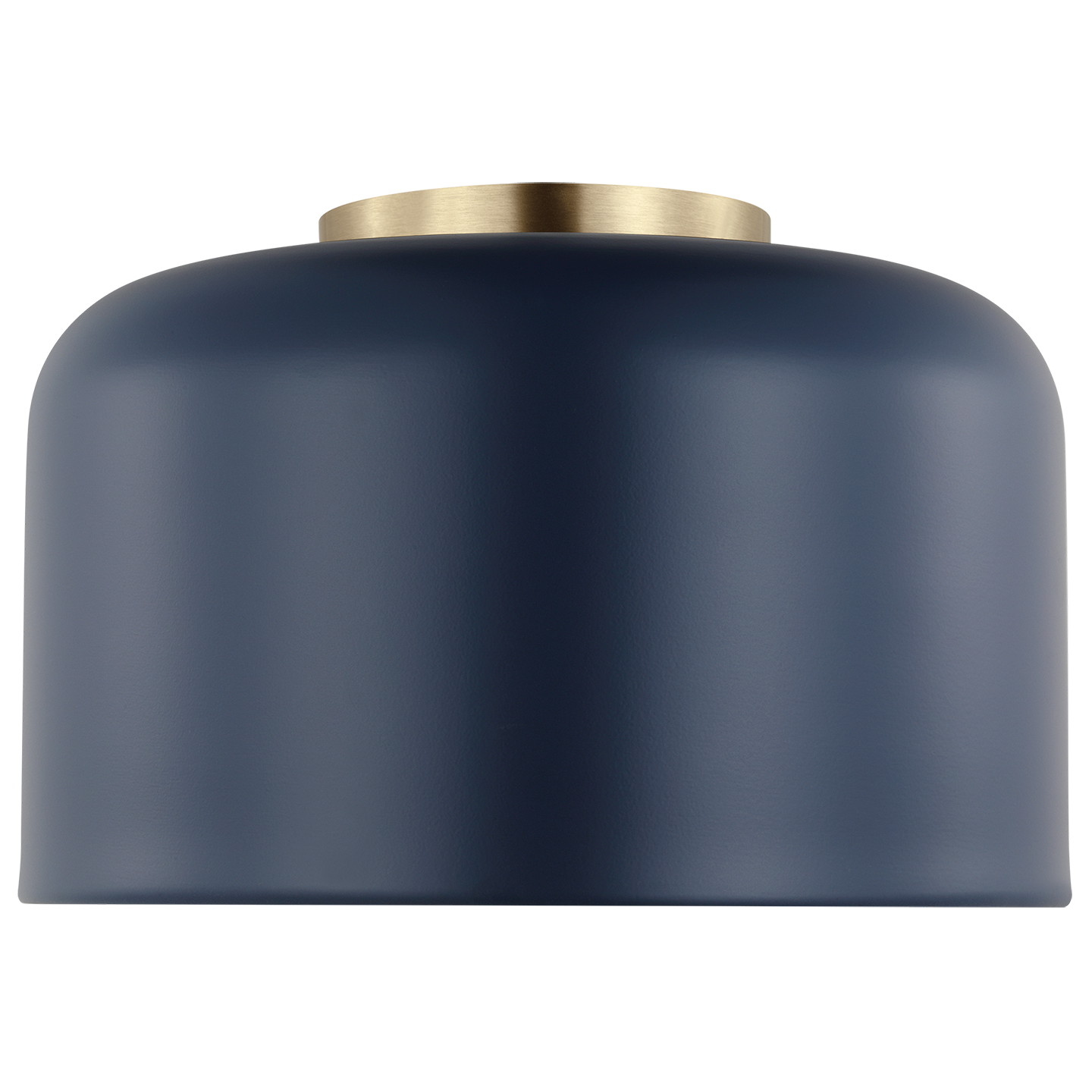 Malone Small Flush Mount Navy Bulbs Inc