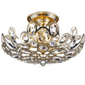Sterling 16'' Distressed Twilight Semi Flush Mount