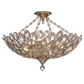 Sterling 24.25'' Distressed Twilight Semi Flush Mount