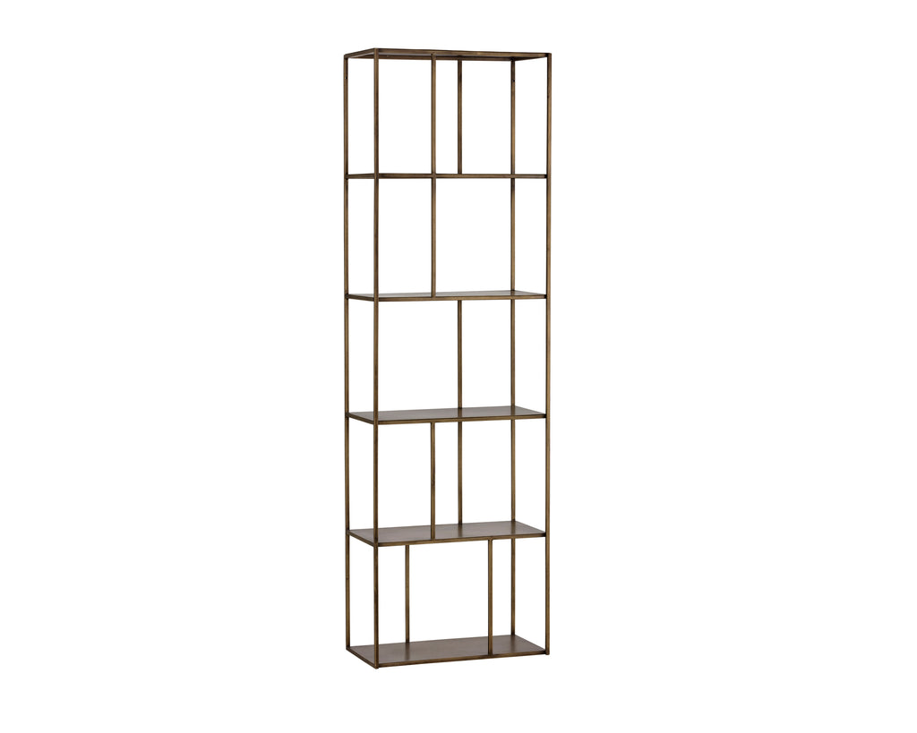 Eiffel Bookcase - Small - Antique Brass