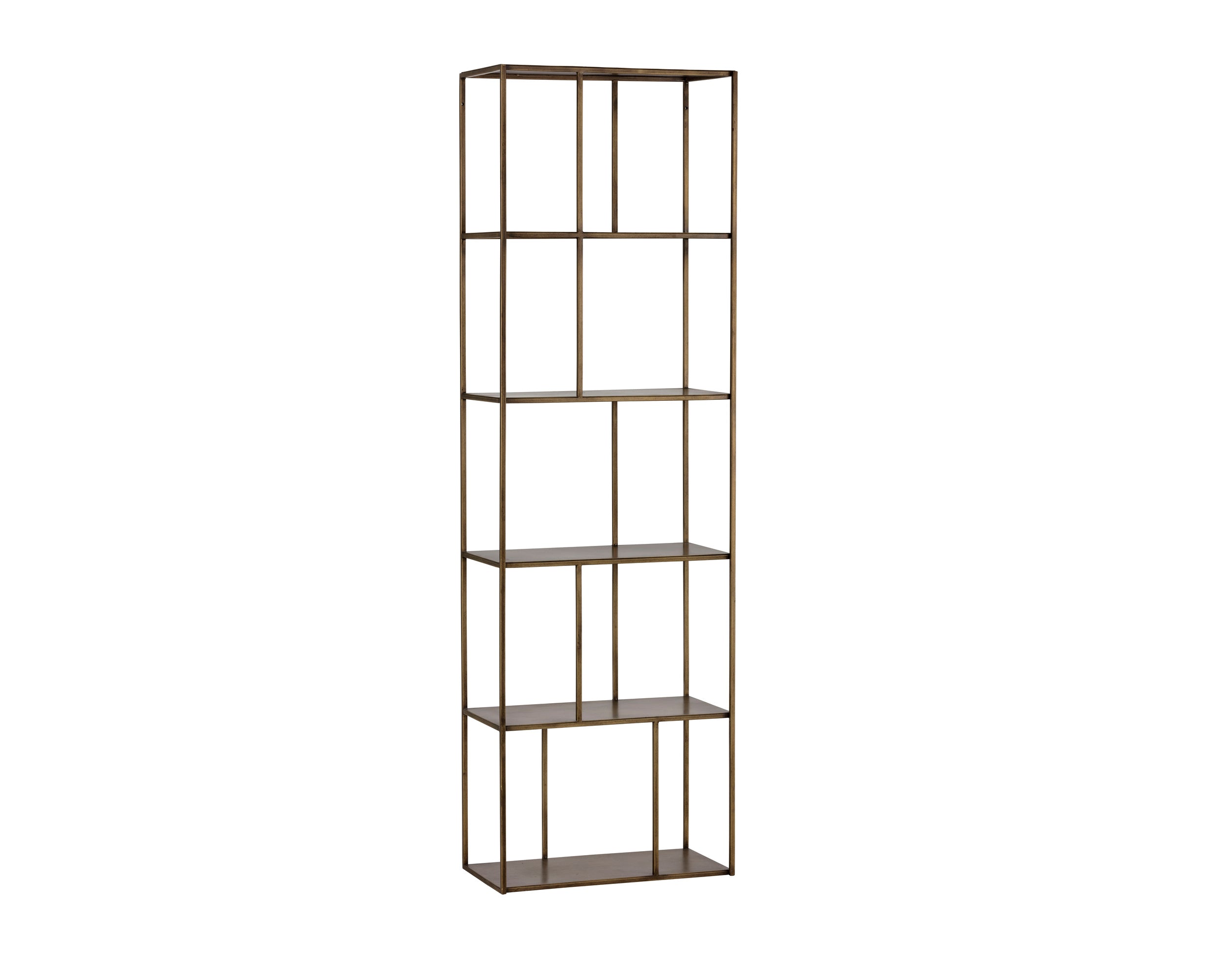 Eiffel Bookcase - Small - Antique Brass