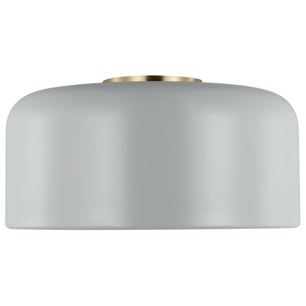 Malone Medium Flush Mount Matte Grey