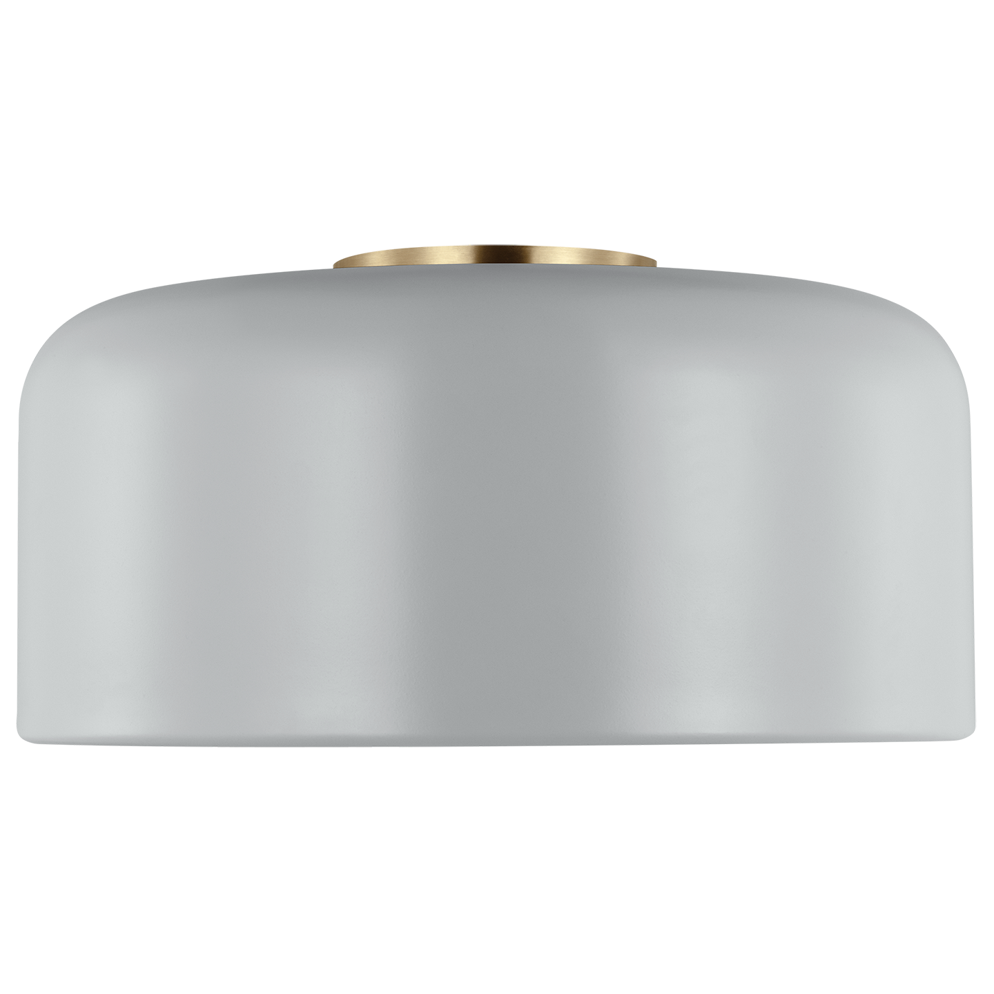 Malone Medium Flush Mount Matte Grey