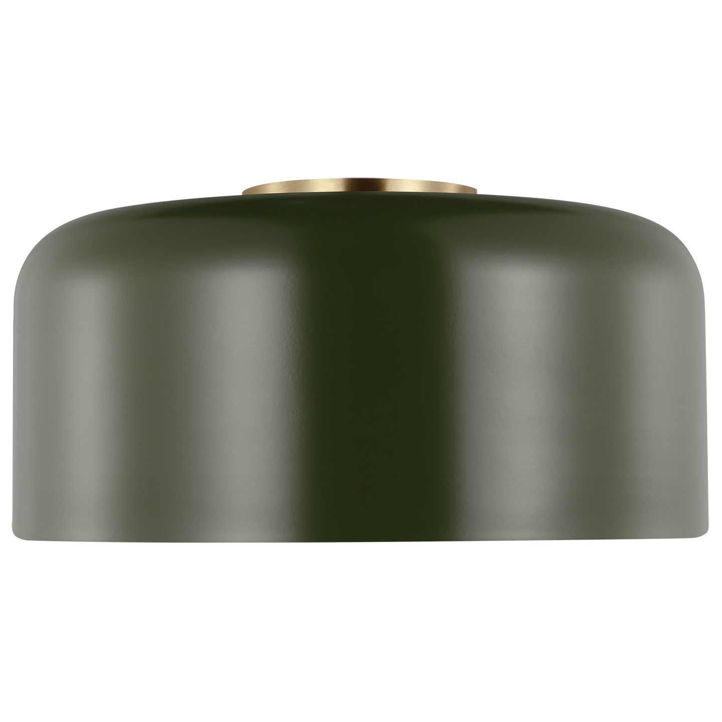 Malone Medium Flush Mount Olive