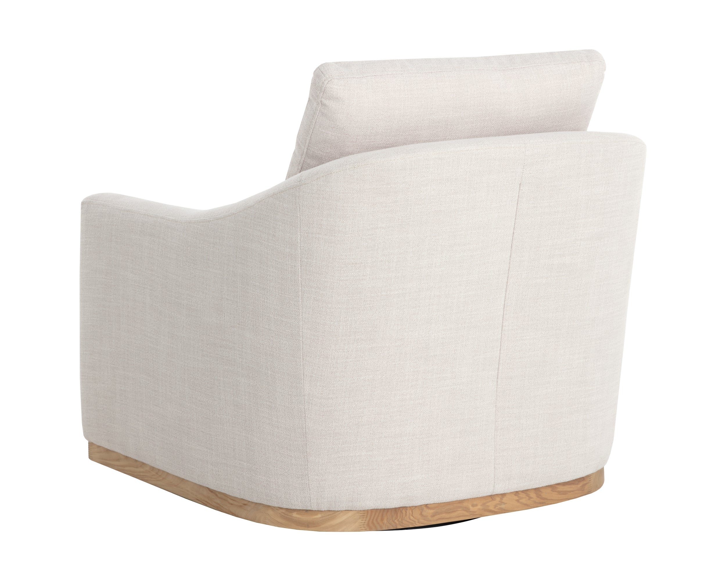 Corbin Swivel Lounge Chair - Effie Linen