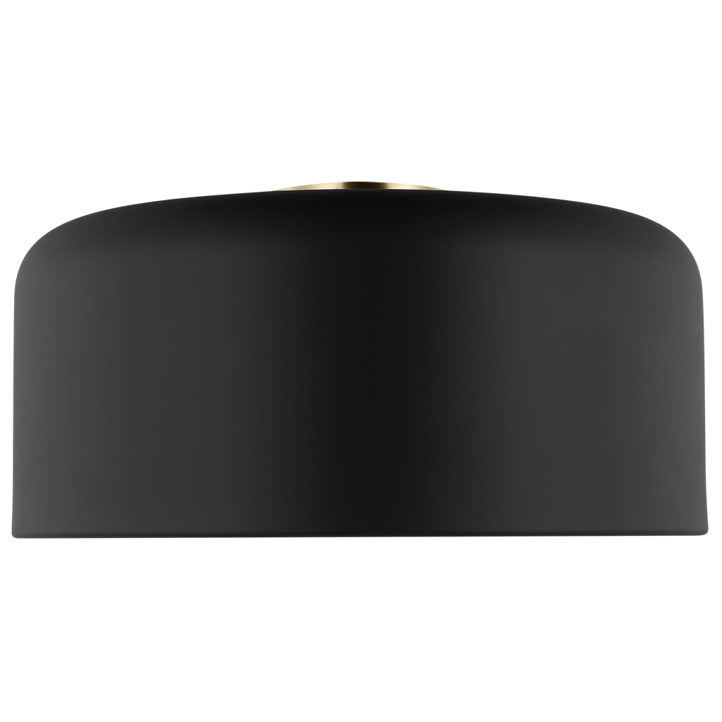 Malone Large Flush Mount Midnight Black