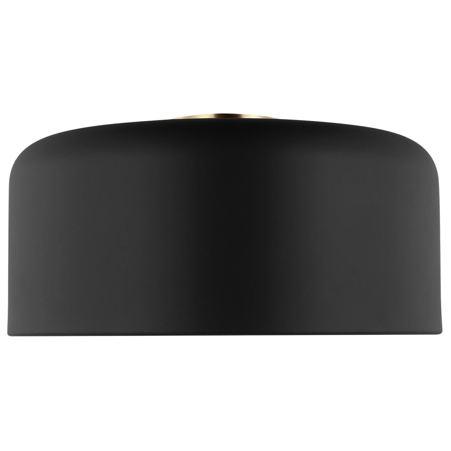 Malone Large Flush Mount Midnight Black