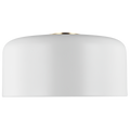 Malone Large Flush Mount Matte White