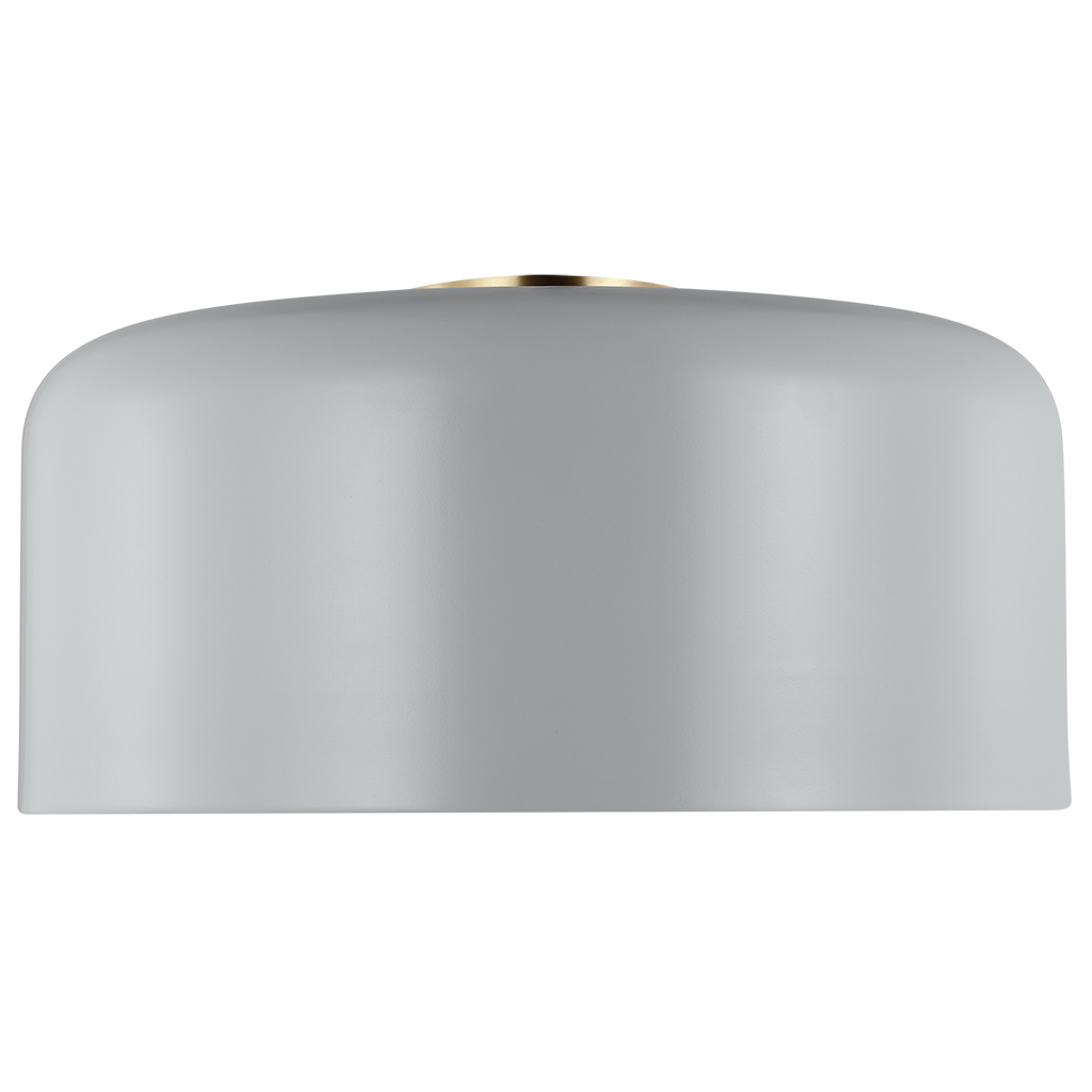 Malone Large Flush Mount Matte Grey