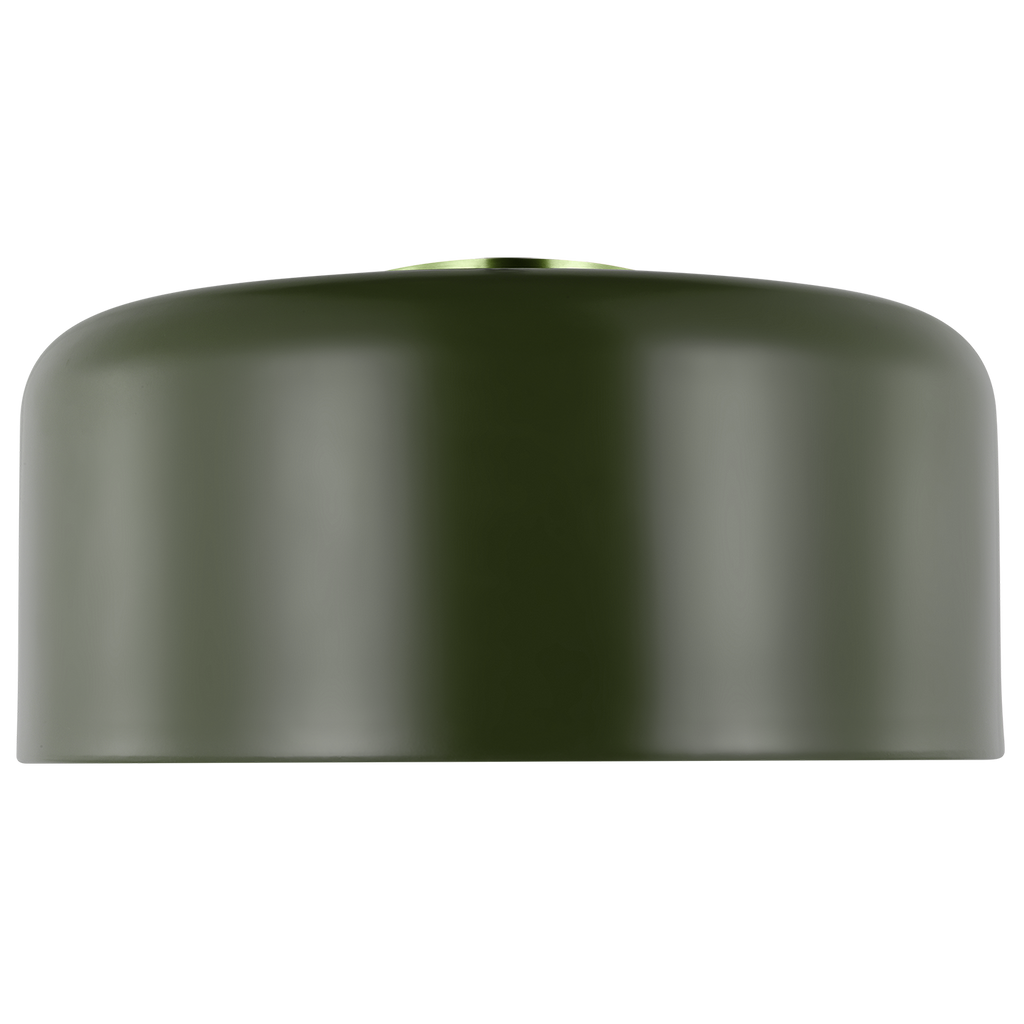 Malone Large Flush Mount Olive