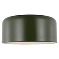 Malone Large Flush Mount Olive Bulbs Included