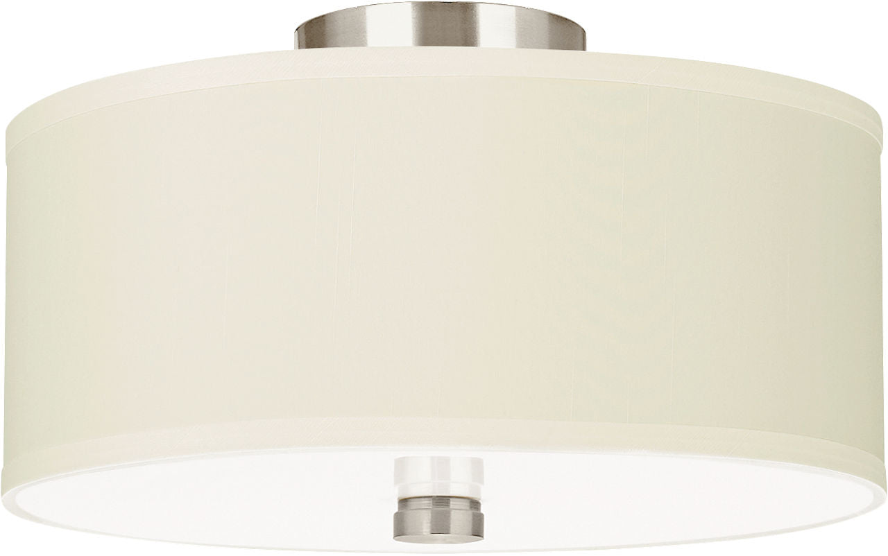 Dayna Two Light Flush / Semi-Flush Convertible Brushed Nickel