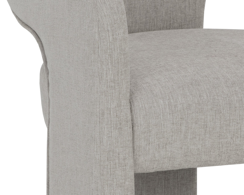 Isidore Dining Armchair - Ernst Sandstone