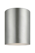 Cylinder 5" Flush Mount | Painted Brushed Nickel Bulb(s) Not Included