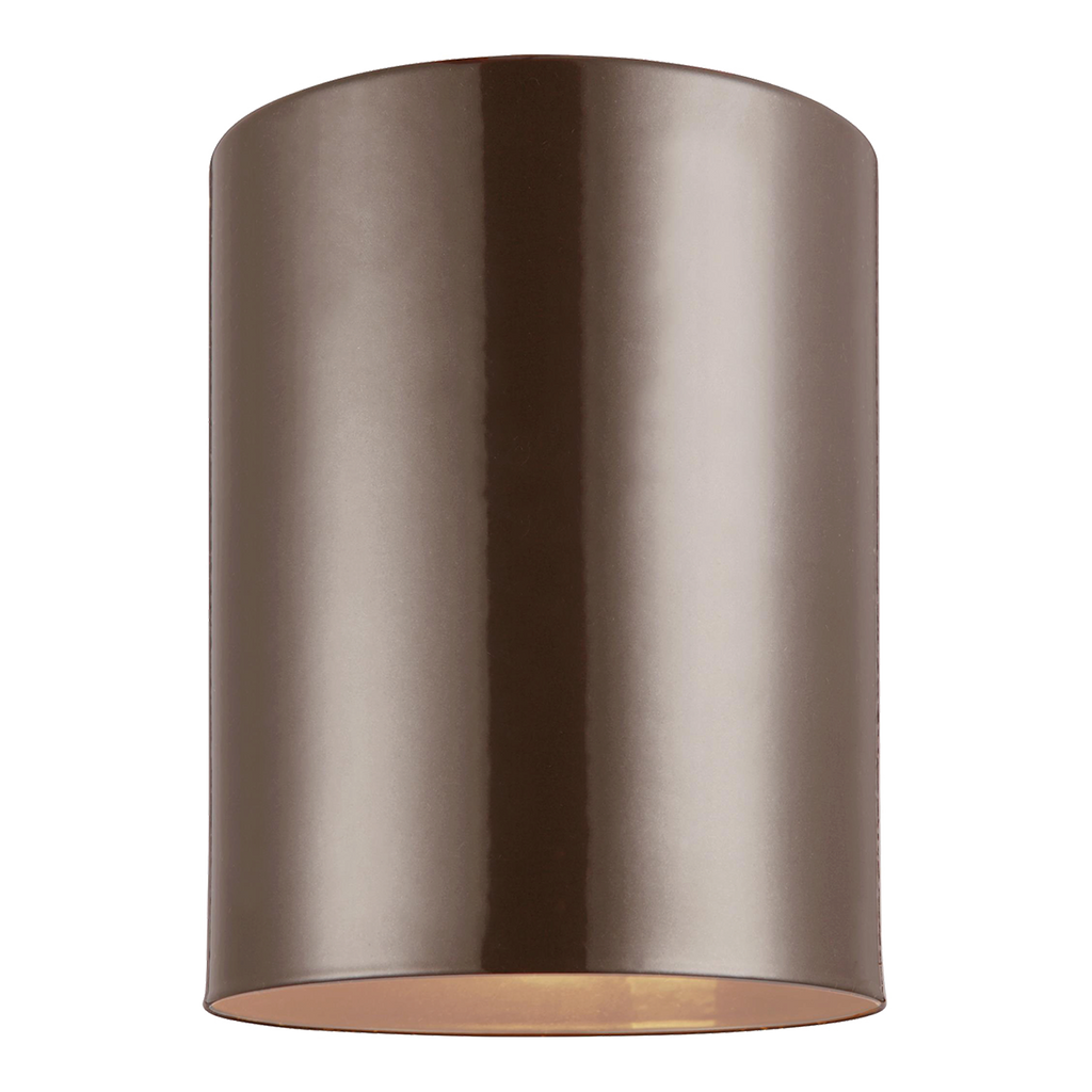Cylinder 5" Flush Mount | Bronze Bulb(s) Not Included