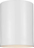Cylinder 5" Flush Mount | White Bulb(s) Included