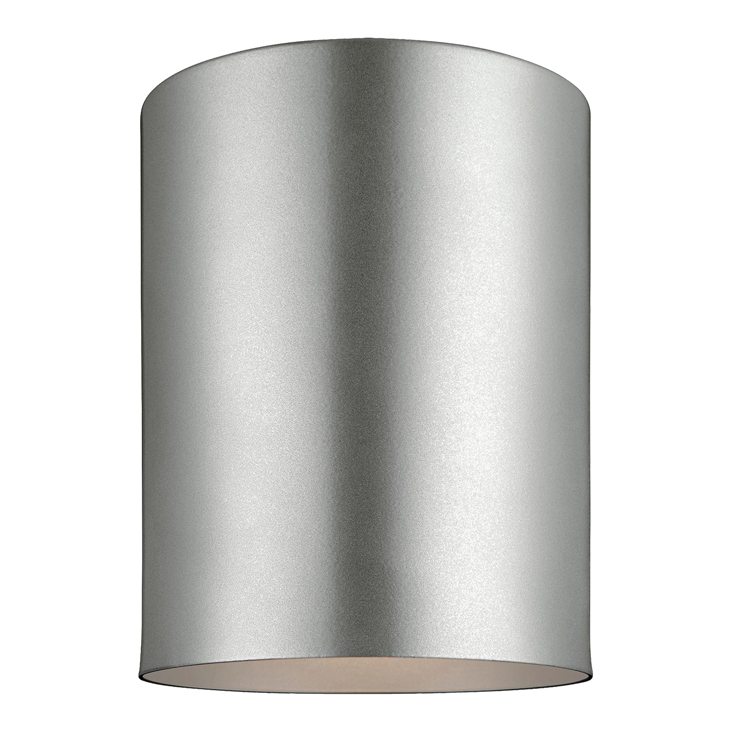 Cylinder 5" Flush Mount | Painted Brushed Nickel Bulb(s) Included