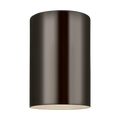 Cylinder 5" Flush Mount | Bronze Dedicated LED