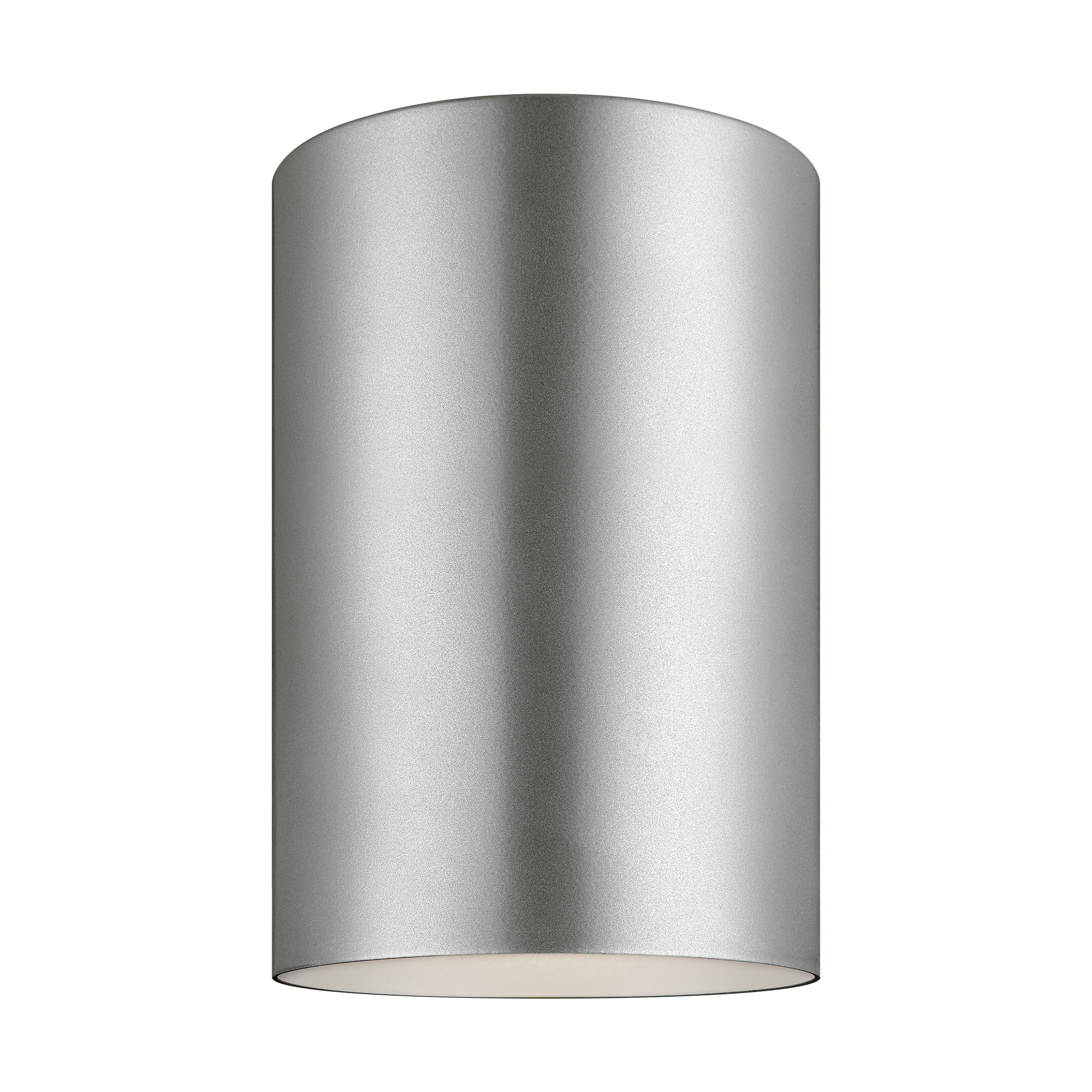 Cylinder 5" Flush Mount | Painted Brushed Nickel Dedicated LED