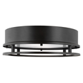 Union LED Outdoor Flush Mount Antique Bronze Bulbs Included