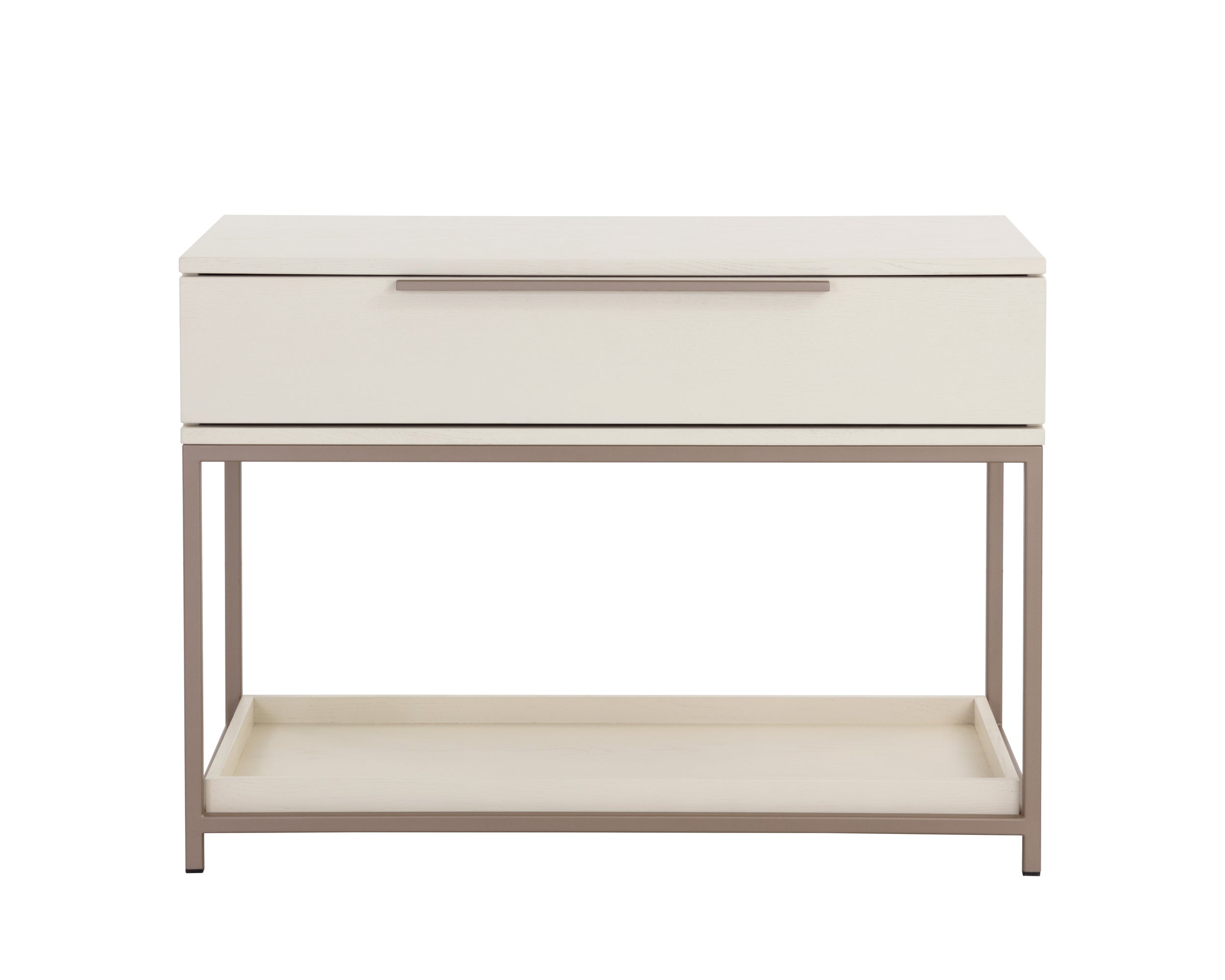 Rebel Nightstand - Large - Champagne Gold - Cream