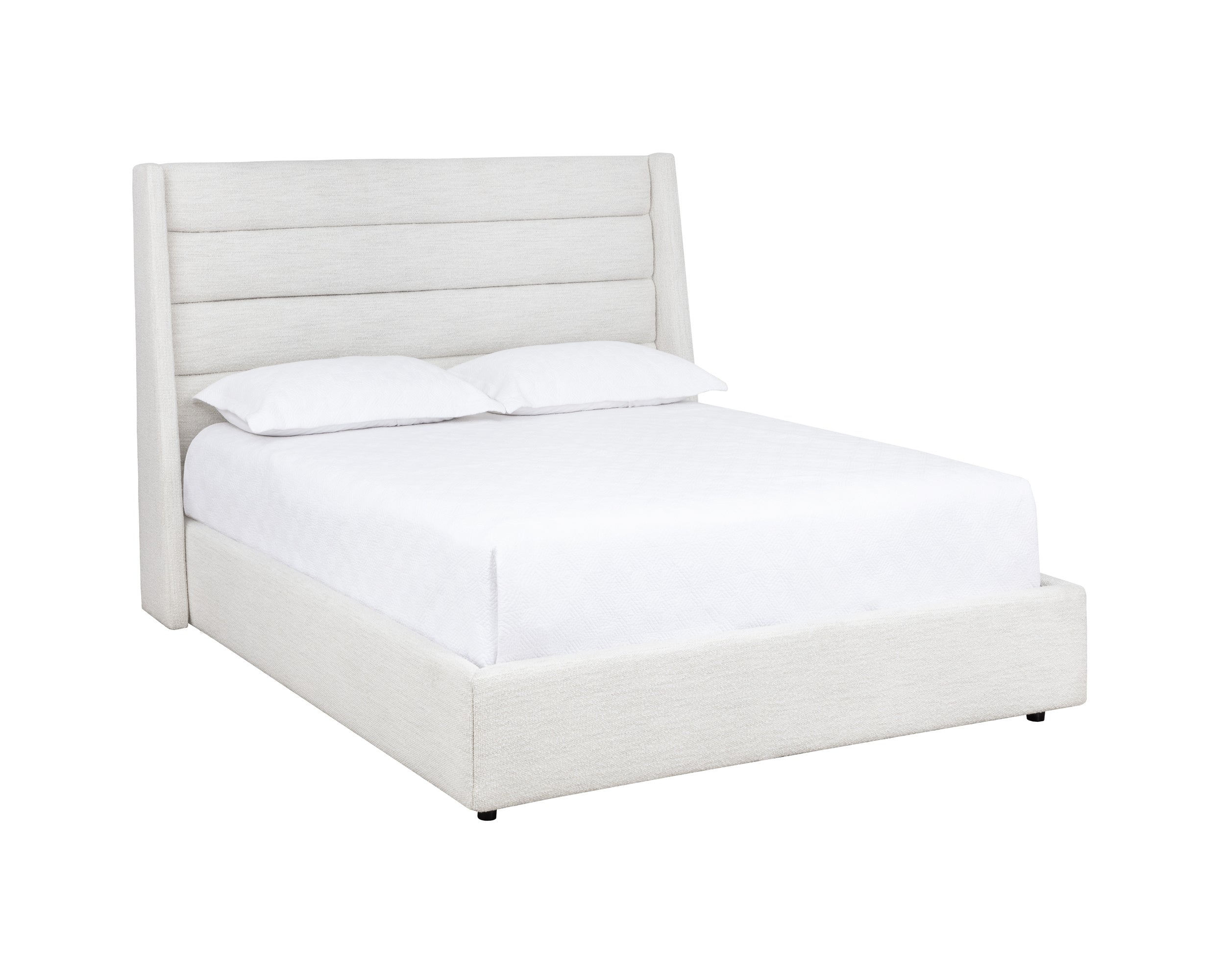Emmit Bed - Queen - Merino Pearl