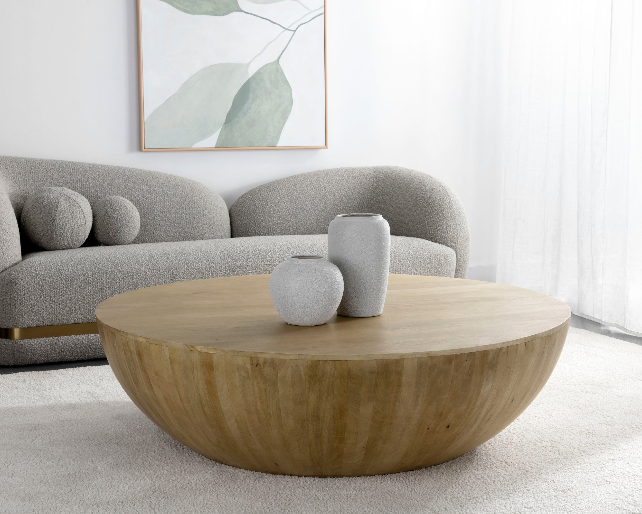Kinsley Coffee Table - Large - Rustic Mango