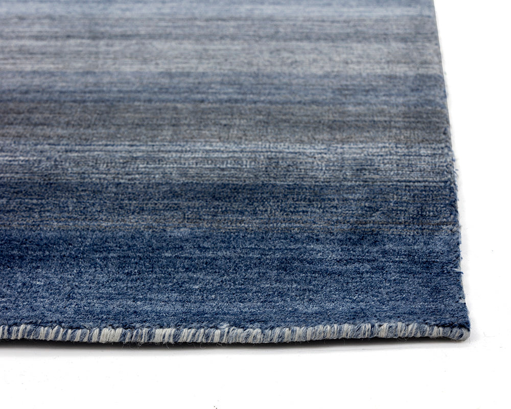 Lagos Hand-Loomed Rug - Blue - 8' X 10'