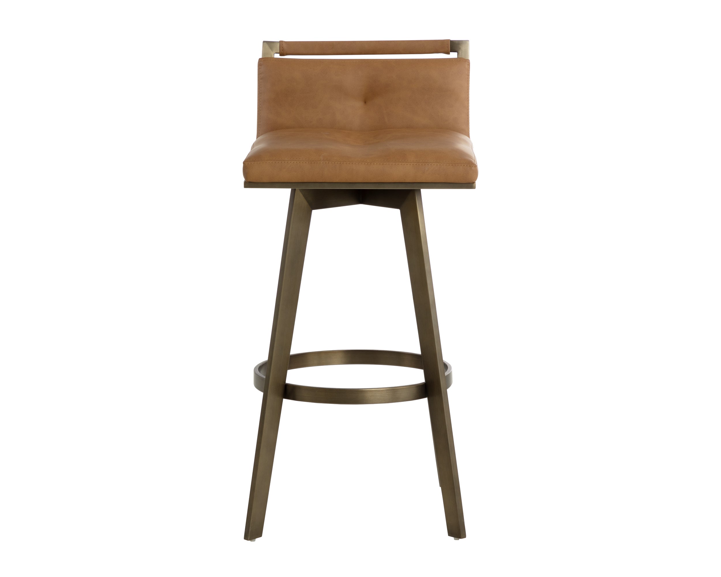 Arizona Swivel Barstool - Milliken Cognac