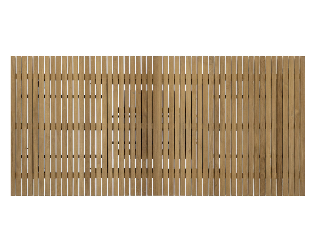 Geneve Extension Dining Table - Natural - 83" To 107"