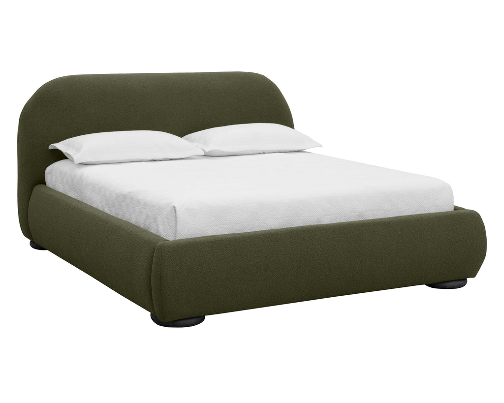 Marin Bed - King - Copenhagen Olive