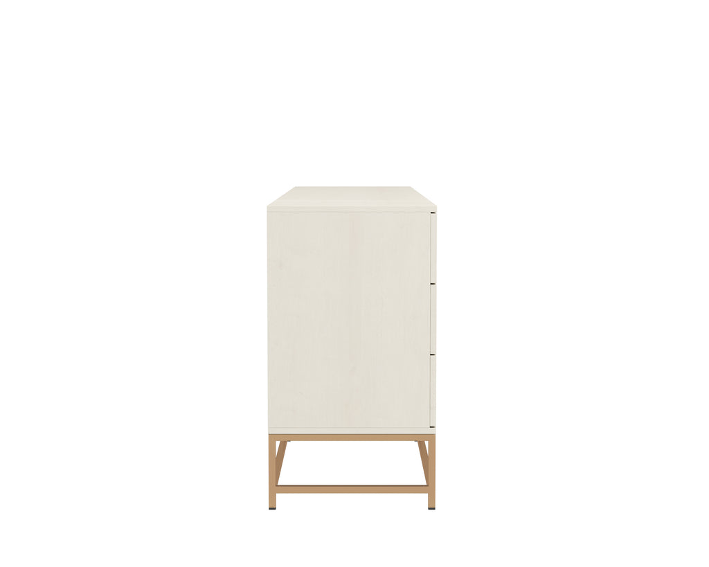Rebel Dresser - Large - Champagne Gold - Cream