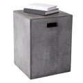 Castor End Table - Grey