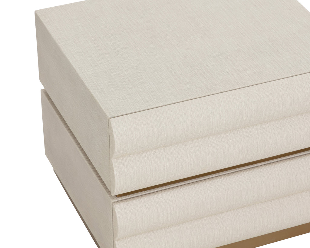 Subira Nightstand - Cream