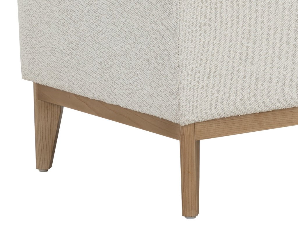 Kosovo Banquette - Natural - Copenhagen White