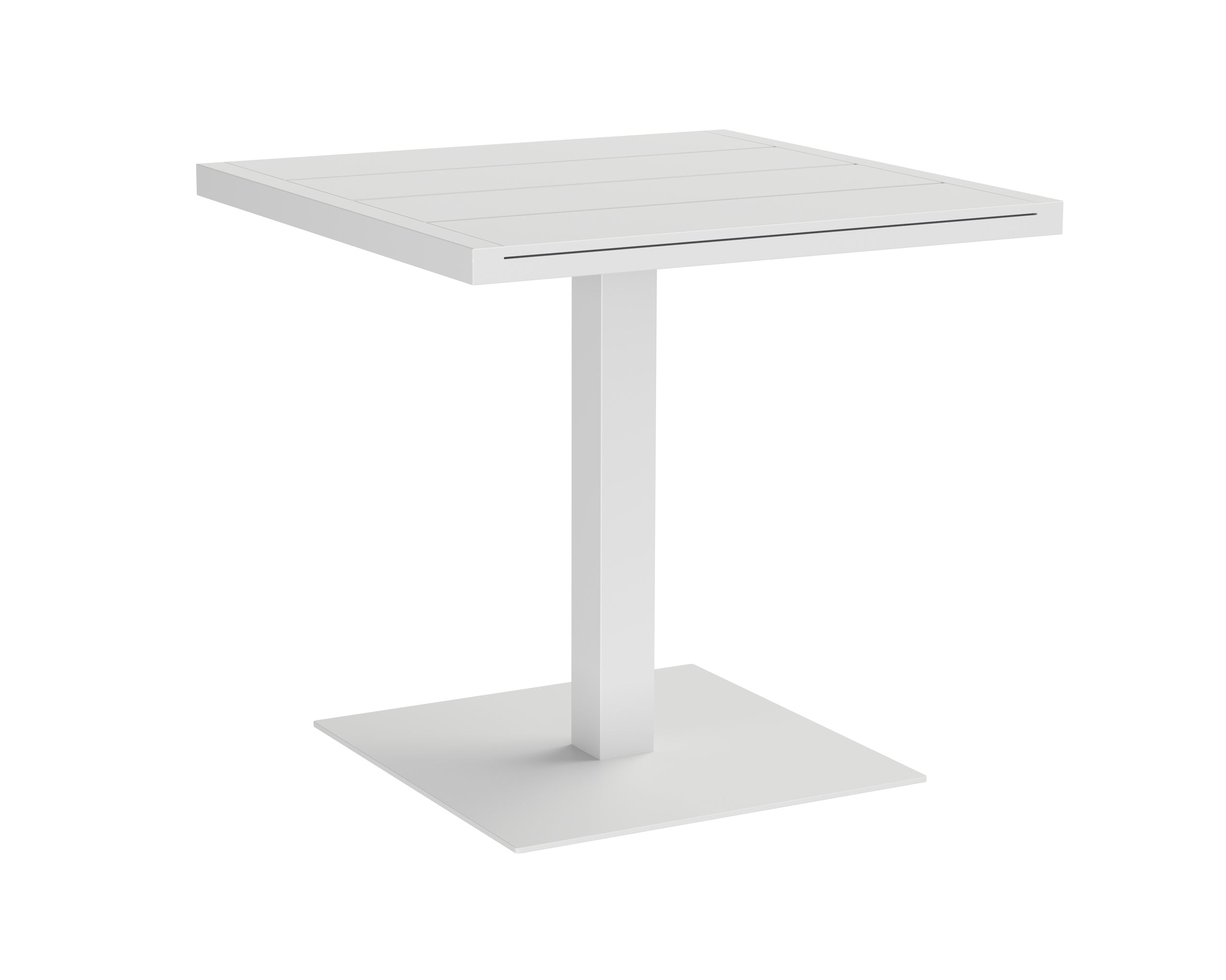 Merano Bistro Table - Square - White - 32"