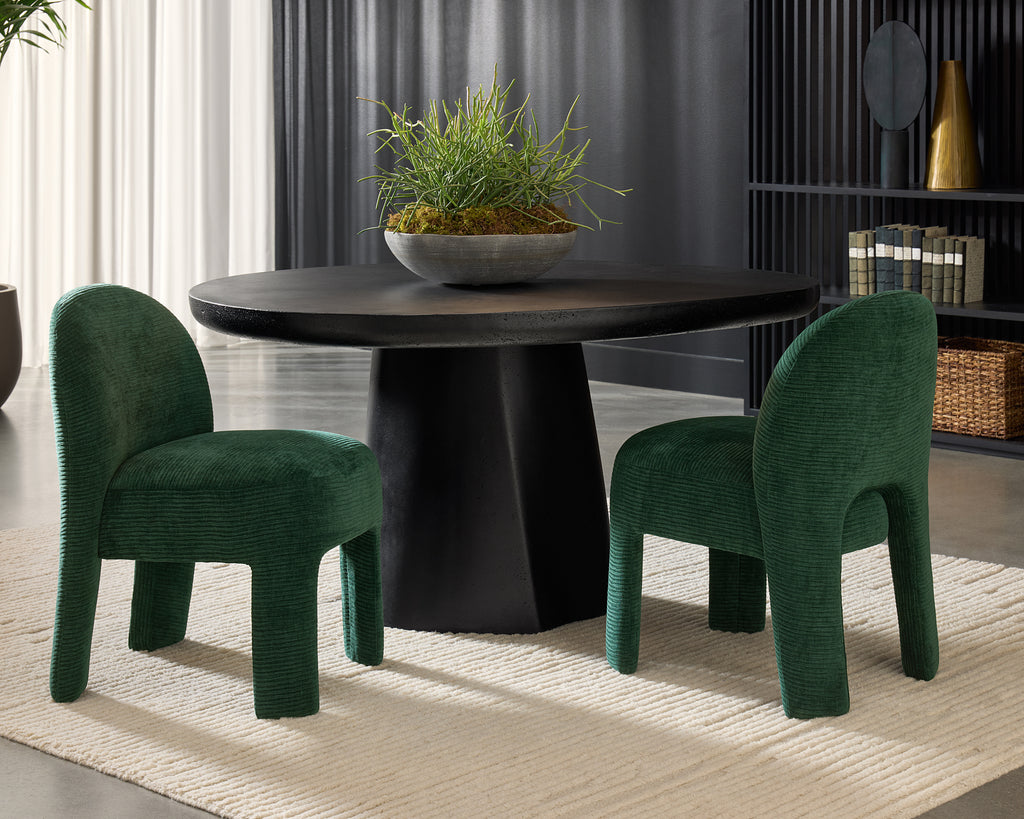 Celica Dining Table - Black - 58"