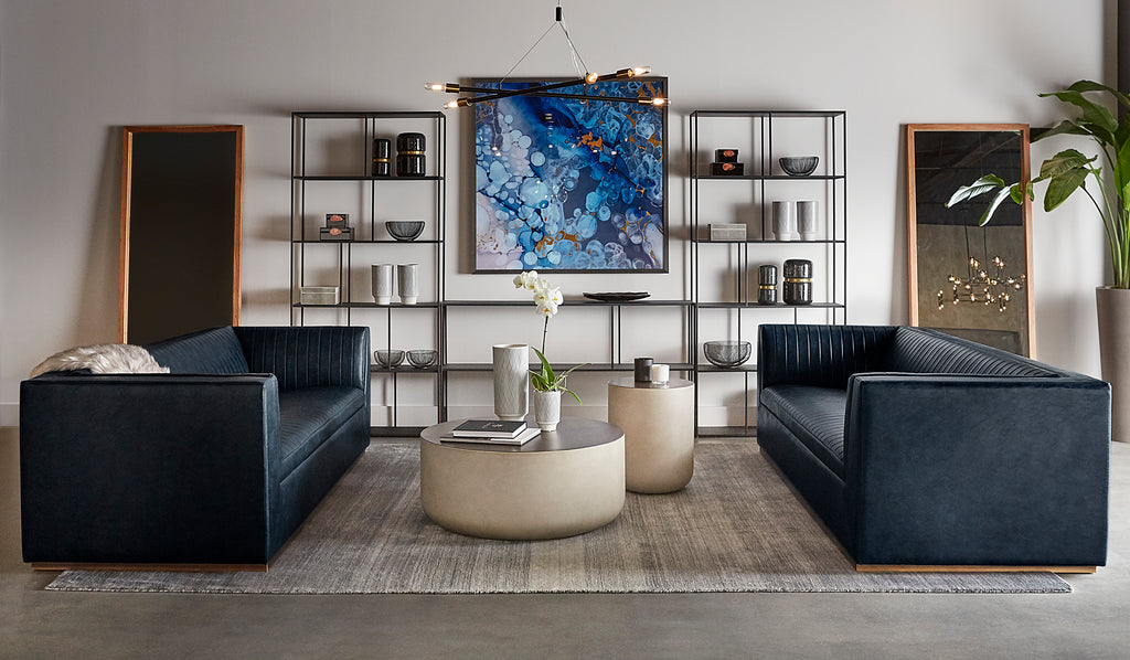 Diaz End Table - Grey - Wood Grain Brown