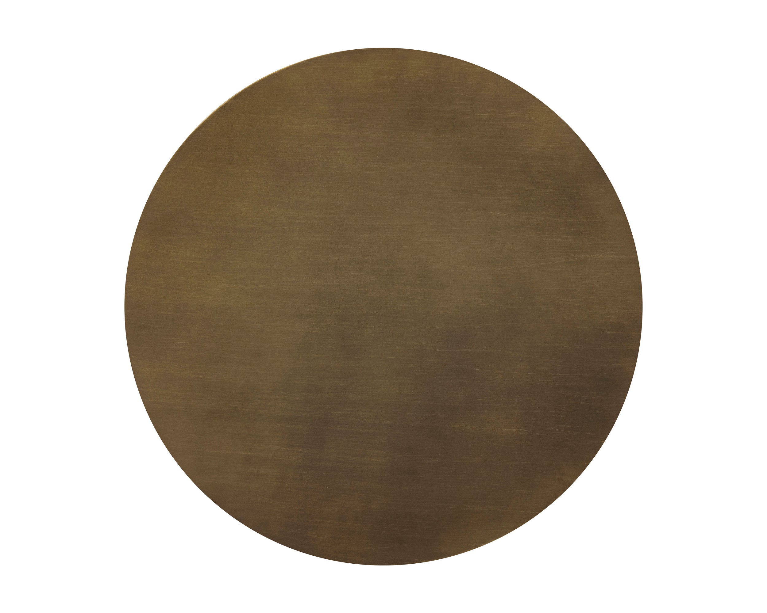 Diaz Coffee Table - Marble Look - Antique Brass