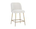 Kelty Counter Stool - Gold - Copenhagen White