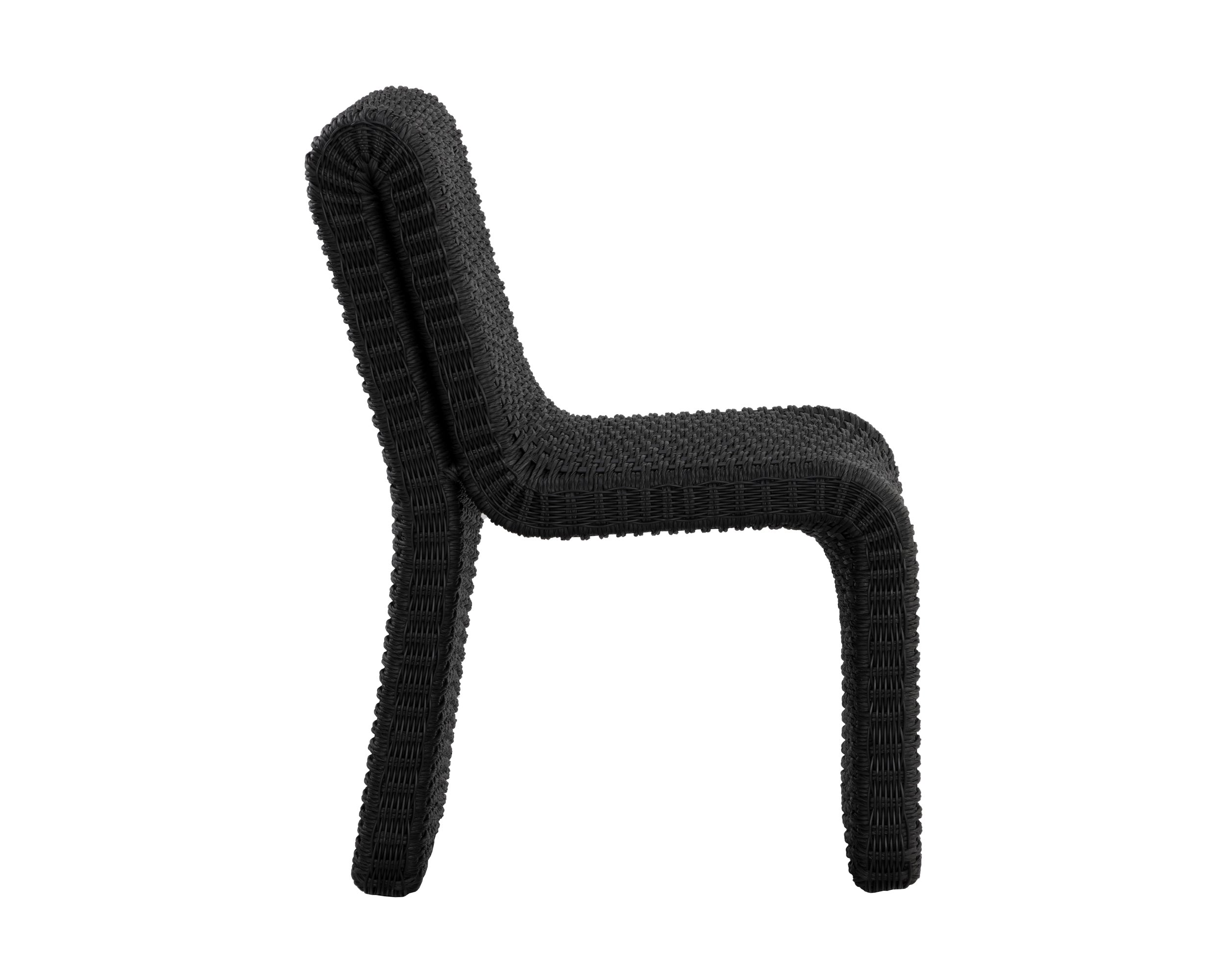 Edessa Dining Chair - Black