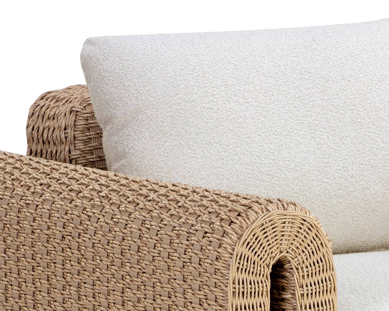 Tibi Armchair - Natural - Louis Cream