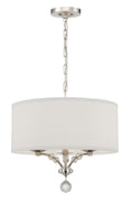 Mirage 18'' Polished Nickel Chandelier