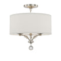 Mirage 18'' Polished Nickel Semi Flush Mount