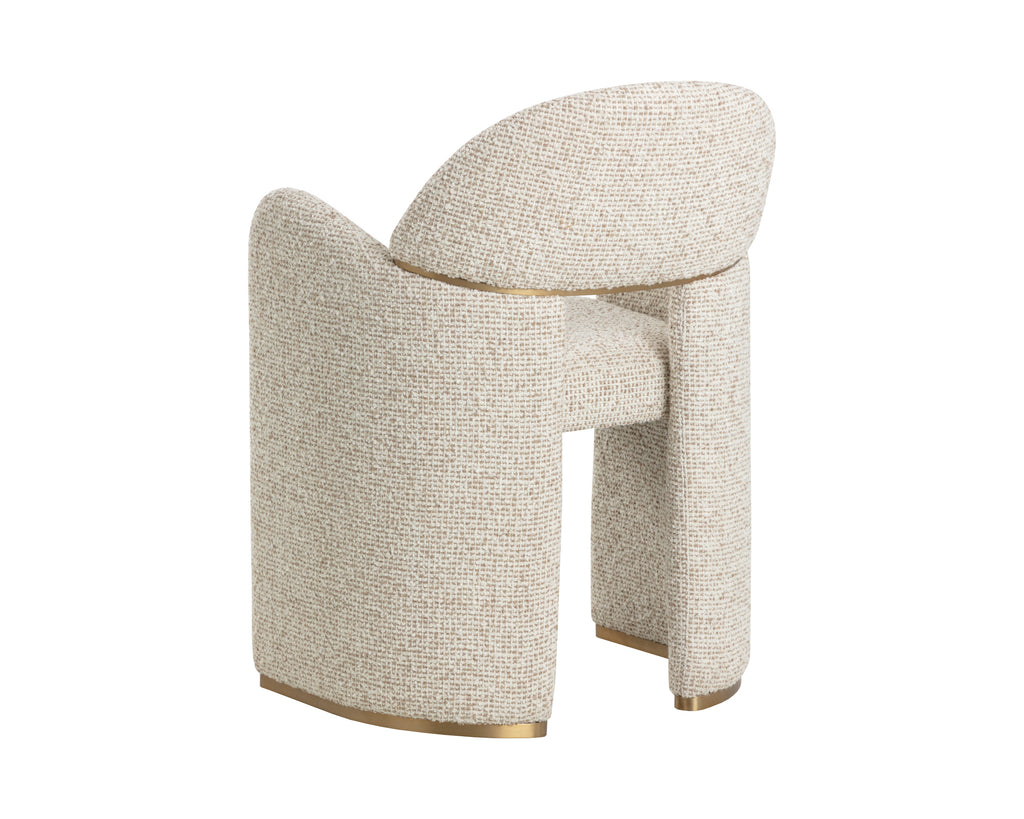 Snowden Dining Armchair - Noah Ecru