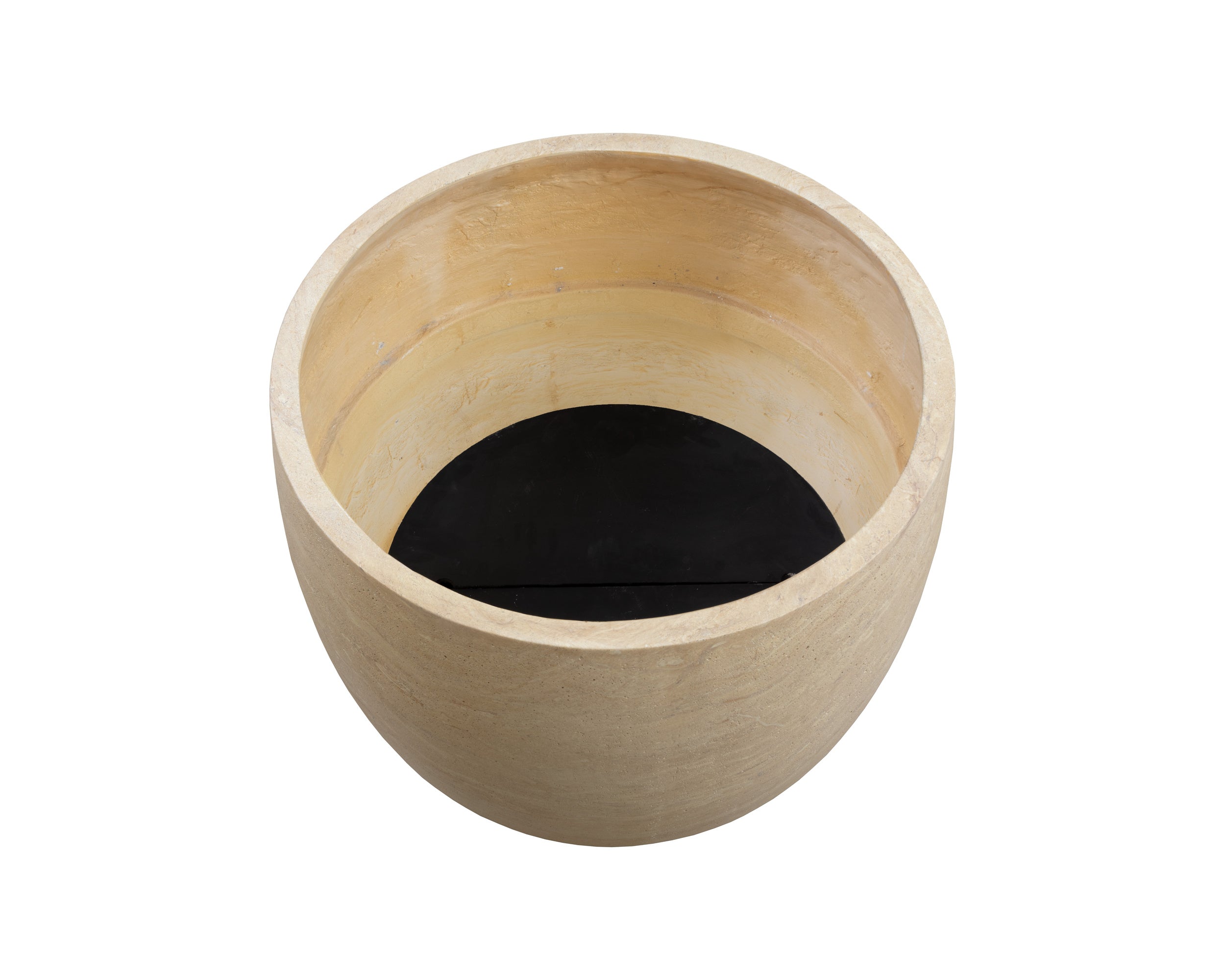 Aster Planter - Large - Travertine Look