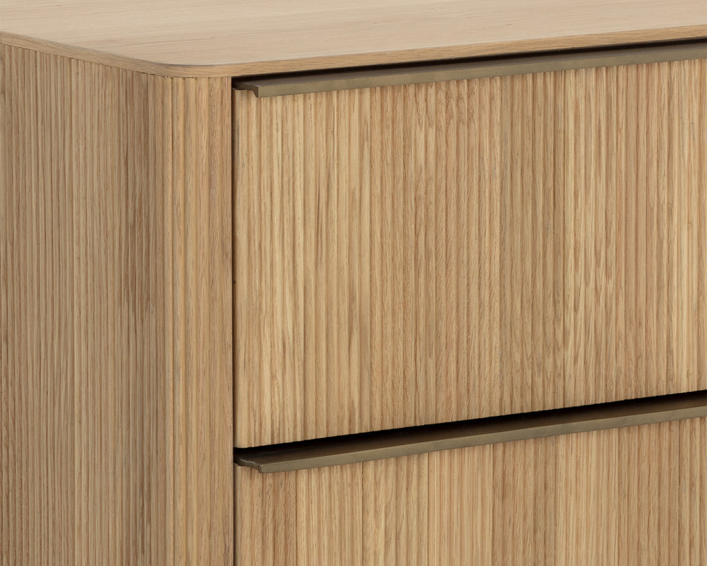 Kalla Nightstand - Small - Rustic Oak