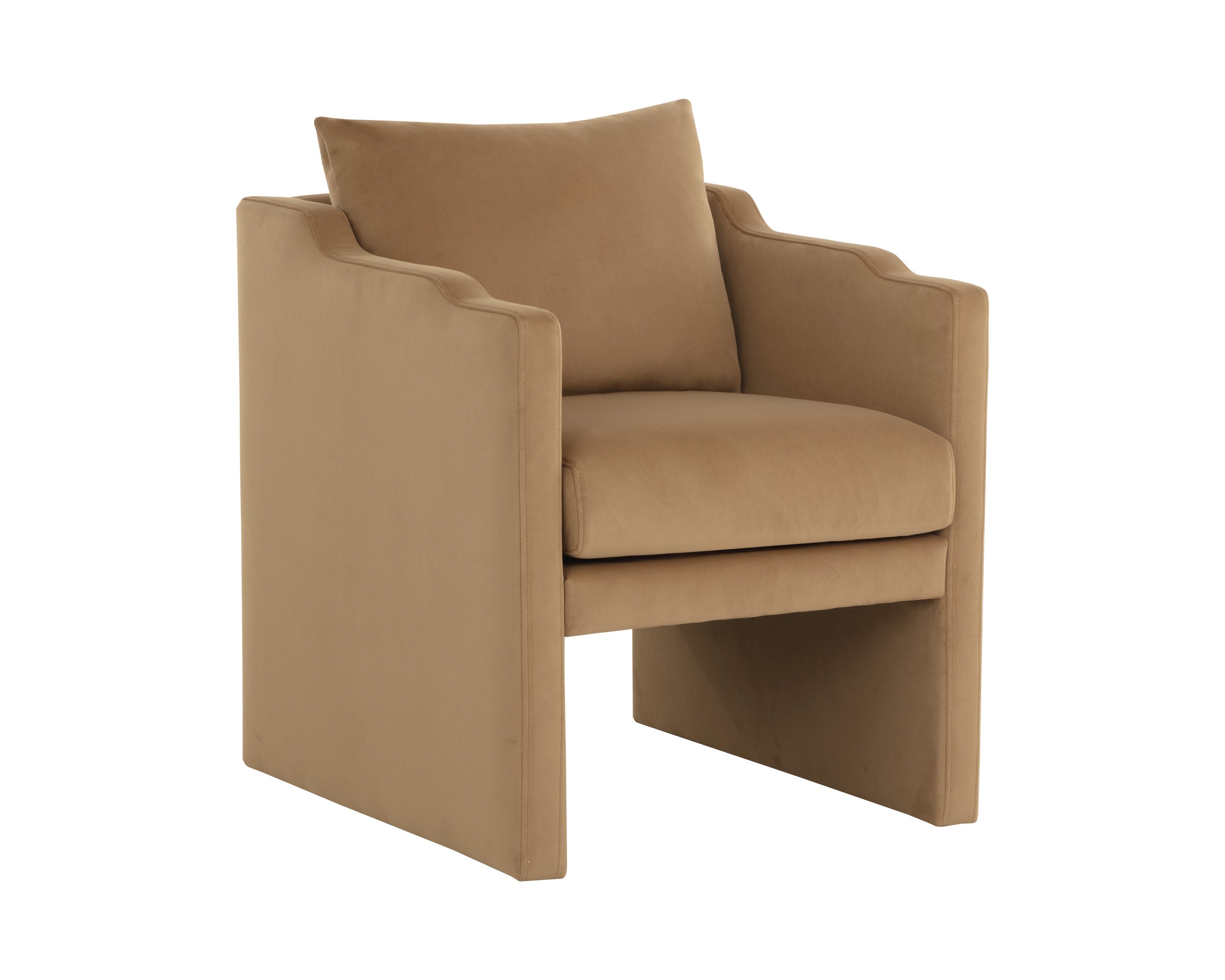 Scala Dining Armchair - Kona Camel