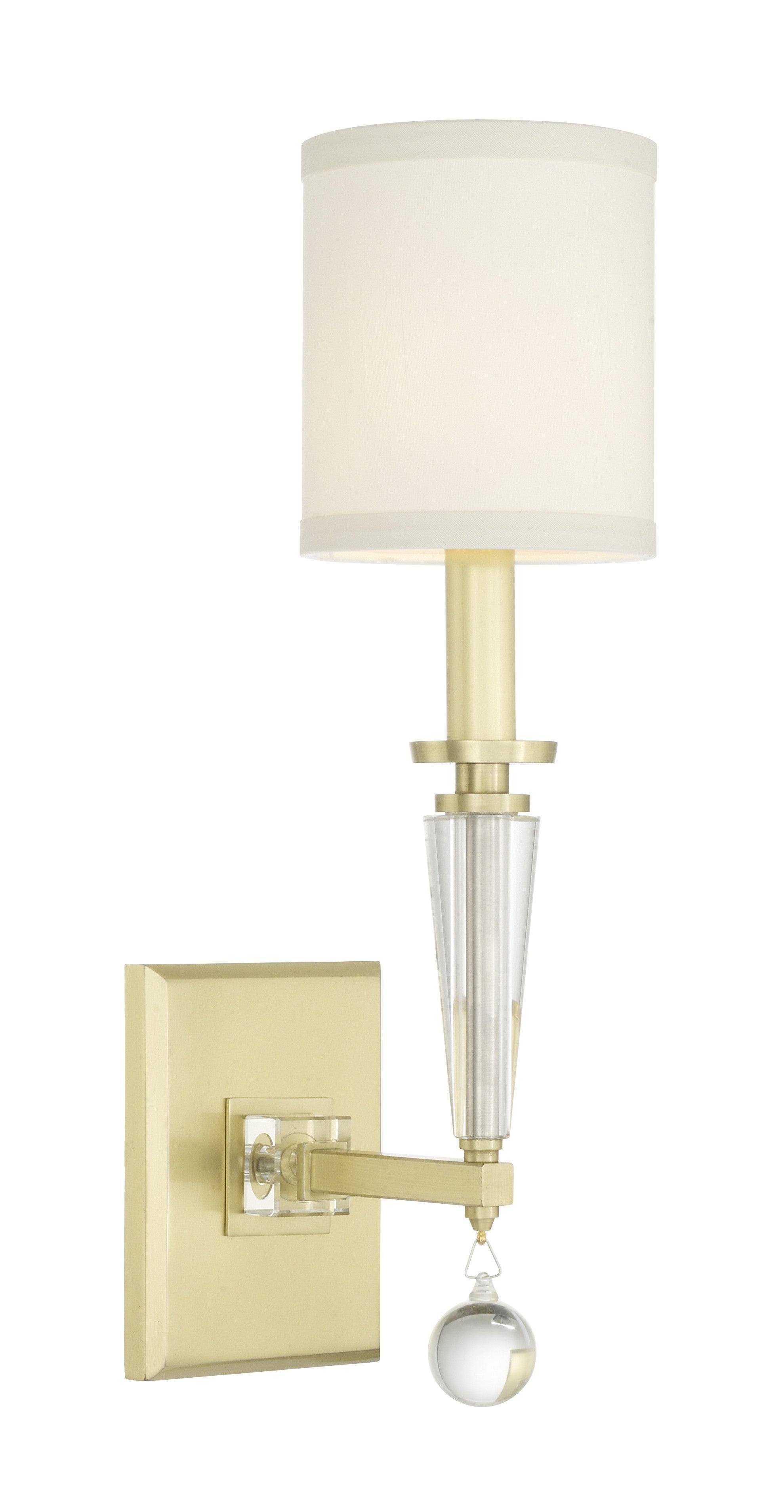 Paxton 5'' Aged Brass Sconce