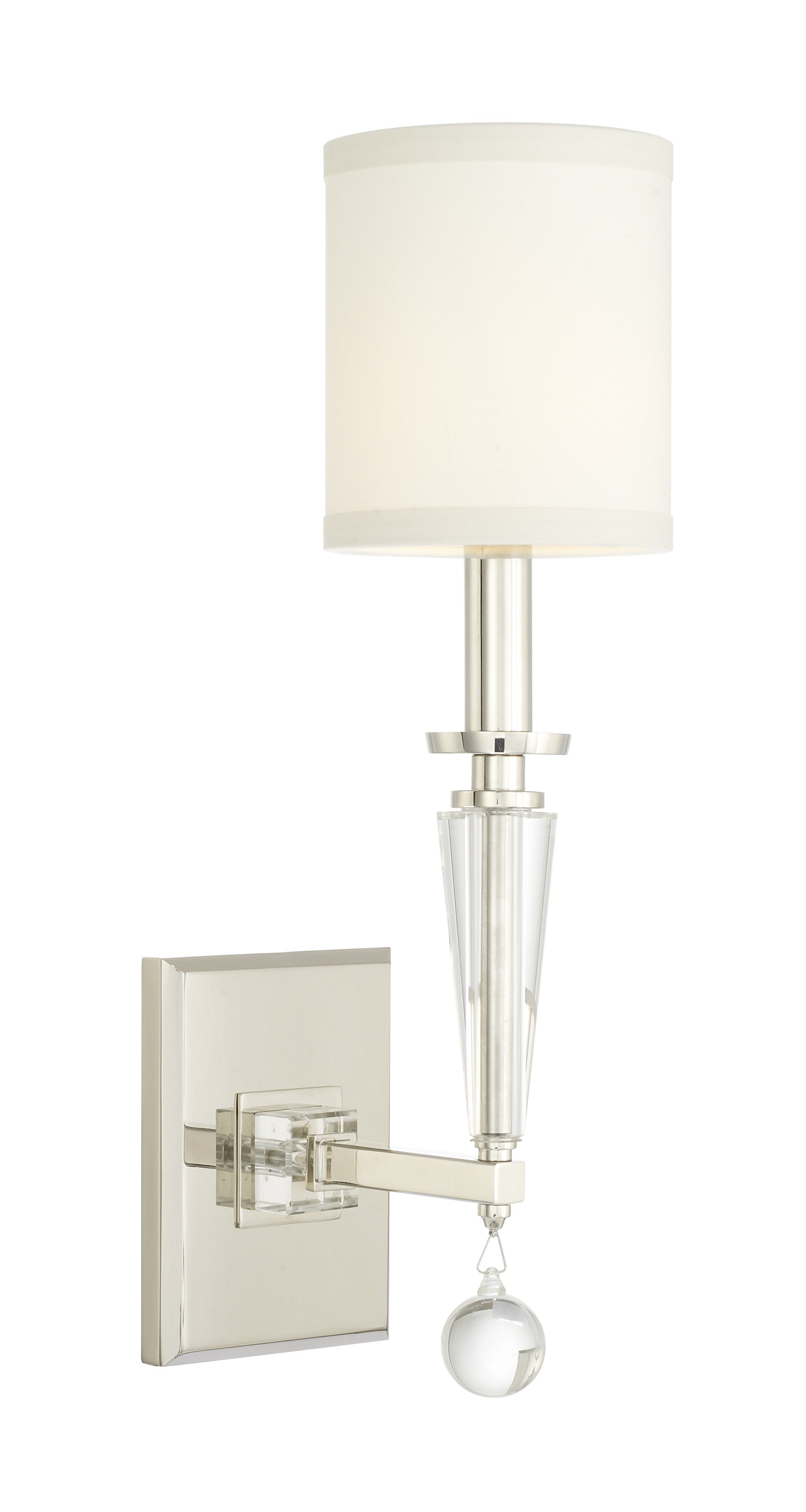 Paxton 5'' Polished Nickel Sconce